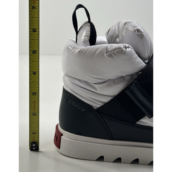 Sorel Joan of Arctic Next Lite Strap Puffy Boots Womens 7M White Waterproof - Picture 7 of 11